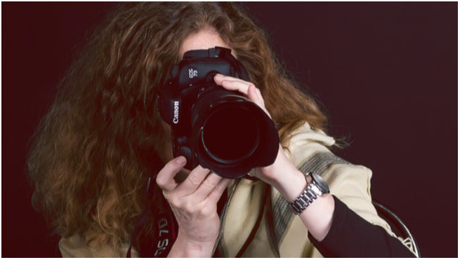 Jeannee with camera image